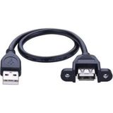 Skygo 50 cm Panel Tipi USB Uzatma Kablosu - 1 GB - 00-Siyah - Beyaz - Option-1