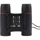 Skygo 70X60 Cepte Taşımalı Kauçuk Kaplamalı Mini Dürbün Siyah - Standart