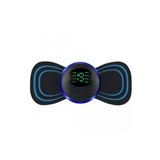 SkyGO 8 modlu mini şarjlı kelebek lcd ekran ems boyun omuz kol sırt elektrikli masaj bantı kas stimülatörü