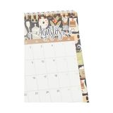 Skygo Akademik Masa Takvimi, Kahve, 17.5X20 cm