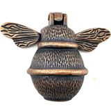 Skygo Antika Tarz Dekoratif Pirinç Arı Kapı Tokmağı, Taktak - Küçük, 123X150MM, Antik - 001-Renkli
