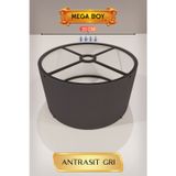 Skygo Antrasit Gri Lambader Başlığı 35 cm Mega Boy