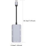 Skygo Apera MT88 6in1 USB 3.1 Çoklayıcı Sd Micro Sd Kart Okuyucu Metal Kasa - 1 GB - 00-Siyah - Beyaz - Option-1