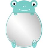 Skygo Ayaklı Masa Aynası Kurbağa Makyaj Aynası - Yeşil