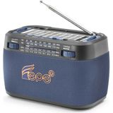 Skygo Bluetooth Fm Radyo USB Tf Aux Solar Şarjli Taşinabilir Kamp Hoparlör FP395S