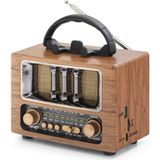 Skygo Bluetooth Nostaljik Hoparlör Fm 16.7 x 9.5 x 13.8 cm NS6638BT