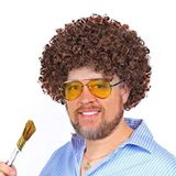 Skygo Bob Ross Bonus Peruk Kahverengi Renk 120 gr