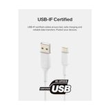 Skygo Boost Charge USB C Şarj Kablosu, Usb-C, Usb-A Kablosu, 16, 15, Galaxy S24, S23,, iPad Pro, Switch ve Daha Fazlası Için, 1 Metre, 2'li Paket, Beyaz - 1 GB - 00-Siyah - Beyaz - Option-1