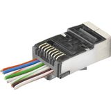 Skygo CAT6E Ez RJ45 Metal Konnektör 100 Adet Plastik Kutu - Siyah ND2418