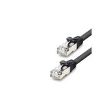Skygo Cat7 Ethernet Patch Kablosu 10 Gbps 600 Mhz 30 Cm - Siyah HDX5088