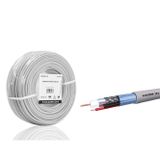 Skygo Cctv Kablo Mini Coax Eco Cca 2x0.50 mm 100 M - Gri HDX5580-100