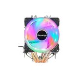 Skygo Cold Frost Rainbow Fanlı Intel Amd Uyumlu Bakır Borulu Cpu Soğutucu Işlemci Fanı (Cold Frost 602) - 1 GB - 00-Siyah - Beyaz - Option-1
