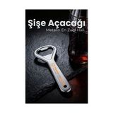 Skygo Ergonomik Metal Şişe Açacağı - Gazoz, Kola, Bira Kapağı Açıcı