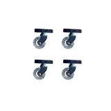 Skygo Furç Uzun-Sunta Bilyalı Teker - 20x50 - Şeffaf - 18MM HKS189 - 4 Adet