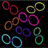 Skygo Glow Stick Parti Gözlüğü Glow Partisi Yuvarlak Şekilli Fosforlu Gözlük 6 Adet