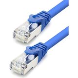 Skygo Hadron Cat7 Ethernet Patch Kablosu 10 Gbps 600 Mhz (Mavi, 30, Santimetre) - 1 GB - 00-Siyah - Beyaz - Option-1