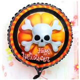 Skygo Halloween İskelet Kuru Kafa Folyo Balon 18 inç