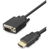 Skygo HDMI To VGA Görüntü Kablosu 1080P 1.8 M - Siyah HDX7872