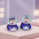 Skygo Işıklı Mini Kar Küresi (Pilli, Boyutları: 7 cm x 4 Cm) - Çok Renkli - Standart - Düz