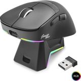 Skygo Kablosuz Gaming Rgb Mouse Şarj Standlı - Siyah MF1216B