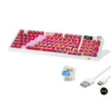 Skygo Kablosuz Mekanik Gaming Klavye Rgb Blue Switch 95 Tuş - Kırmızı Beyaz MF1705R