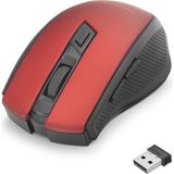 Skygo Kablosuz Mouse 800/1600 Dpi - Kırmızı Siyah HDX3404R - Çok Renkli