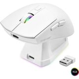 Skygo Kablosuz Rgb Mouse Şarj Standlı - Beyaz MF1215W