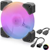 Skygo Kasa Fanı Argb 12 cm - Siyah ND2661