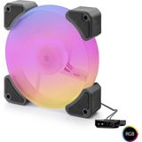 Skygo Kasa Fanı Rgb 12 cm - Siyah ND2660