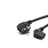 Skygo Kasa Güç Kablosu C13 3 Pin 1 Mm 500W L Tip 1.8 M HDX5555