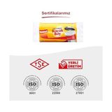 Skygo Küçük Boy Çöp Poşeti 30'lu 40X50 Cm, Sızdırmaz ve Yırtılmaz, Ekonomik Küçük Boy Çöp Torbası, Geri Dönüştürülebilir Atık Torbası, Doğa Dostu, Sürdürülebilir, Güçlü ve Dayanıklı Çöp Poşeti