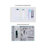 Skygo Lian Li Evrensel USB ve Pwm Fan Hub, 4 USB Başlıklı Fan Kontrol Cihazı - 6 Fan Bağlantı Noktası - Manyetik Montaj - 5V/4PIN - Psu/anakart Evrensel Kılıf Uyumluluğu - Beyaz (EG-HUB01B) - 1 GB - 00-Siyah - Beyaz - Option-1