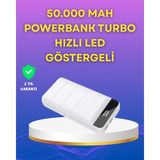 Skygo Lightning ve Type-C Girişli 50000MAH Powerbank - 001-Renkli