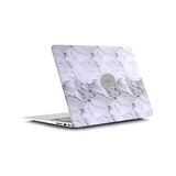 Skygo MacBook Air M1 Kılıfı A2337 Uyumlu 13 Inç Premium Deri Kaplama Mermer Desenli Hard Case A2179 A1932 Sert Koruyucu Kapak Çizilme ve Darbe Koruma Kılıfı - 1 GB - 00-Siyah - Beyaz - Option-1