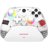 Skygo Mad Catz C.a.t. 17 Hall Effect Bluetooth Gaming Controller – Ayarlanabilir Tetik Hassasiyeti, 20 Saat Pil, Şarj Dock, Makro Destekli – Pc, Switch, Ios, Android Uyumlu - 1. Kol Oyun Konsolu - Ahşap