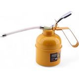 Skygo Madeni Yağdanlık 500 ml Araba Makine Atölye Yağdanlığı Spiralli Metal Gövdeli Uçlu Yağ Pompası - Sarı