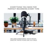 Skygo Marantz Professional MPM-1000 - Podcast, Akış, Şarkı Söyleme, Tele-Çalışma ve Oyun Için Masa Standı ve Kablolu Xlr Kondenser Stüdyo Mikrofonu