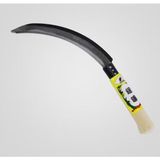 Skygo Mini Dişli Orak Ahşap Sap Küçük Boy Çelik Ot Kesme Çim Biçme Diken Kesme - 36 CM