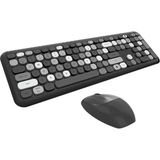 Skygo Mofii NO666 Siyah Gri Klavye Mouse Set