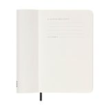 Skygo Moleskine Klasik 12 Aylık 2025 Aylık Planlayıcı, Yumuşak Kapak, Cep (3.5" x 5.5"), Siyah, 128 Sayfa