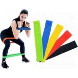 Skygo Pilates Squat Aerobik Direnç Lastiği 5 Li Paket - Çok Renkli