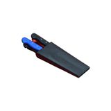 Skygo Plastik Bıçak Kütüklüğü 4 Lü - Kırmızı, Plastik Bıçak Çanta