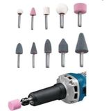 Skygo Premium 10 Parça Hobi Gravür Taşlama Ucu Mini Metal Ahşap Oyma Seti Parlatma Zımparalama Fırçalama - 10lu set