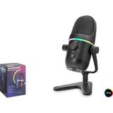Skygo Profesyonel Çift Modlu Gaming Rgb Mikrofon 192 Khz / 24 Bit Type-C - Siyah Me5