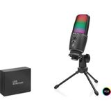 Skygo Profesyonel Gaming Rgb Mikrofon Dokunmatik Mute ve Gain Kontrollü Type-C - Siyah ME31