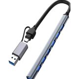 Skygo Ramia Premium | ZR288 7 Port ADS303/D Type-C USB Metal USB Hub | TG-HB-2026