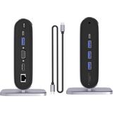 Skygo Revify 12-In-1 Profesyonel Type-C Hub ve Dock Station, Kart Okuyuculu Çoklu Dönüştürücü (Macbook, Pc Uyumlu) - 1 GB - 00-Siyah - Beyaz - Option-1