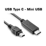 Skygo Revify 30 cm Typec Mini USB Kablo Typec 5 Pin Kablo Mini USB Type-C Kablo - 1 GB - 00-Siyah - Beyaz - Option-1