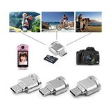 Skygo Revify 4477 USB Type-C 3.1 To Micro Sd Tf Hafıza Kart Okuyucu Otg Adaptörü - 1 GB - 00-Siyah - Beyaz - Option-1