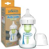 Skygo Revify 5 OZ/150 ml Geniş Ağız Cam Biberon, Tekli Paket (51700) - 0- Koyu Mavi - 0 - 1 Ay
